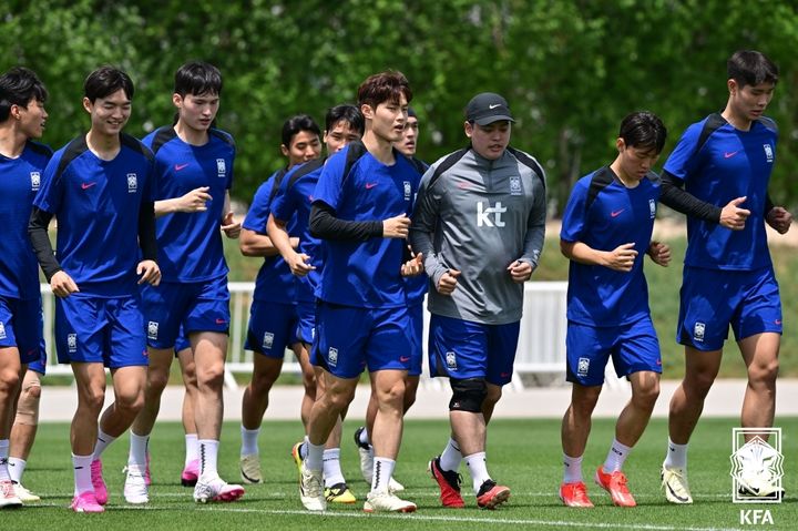 [서울=뉴시스] 한국 23세 이하(U-23) 대표팀. (사진=대한축구협회 제공) *재판매 및 DB 금지