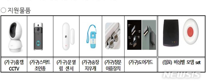 인천 부평구 '여성 1인 가구·점포' 안심홈세트·비상벨 지원