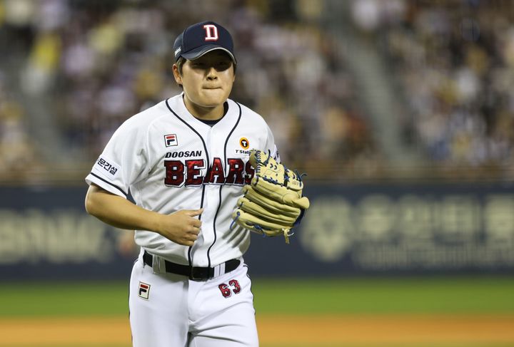 두산 베어스 김택연. (사진=두산 제공) *재판매 및 DB 금지