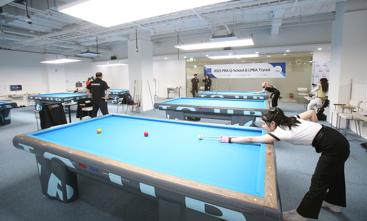 [서울=뉴시스] 2023 LPBA 트라이아웃 대회장(사진=PBA 제공) *재판매 및 DB 금지
