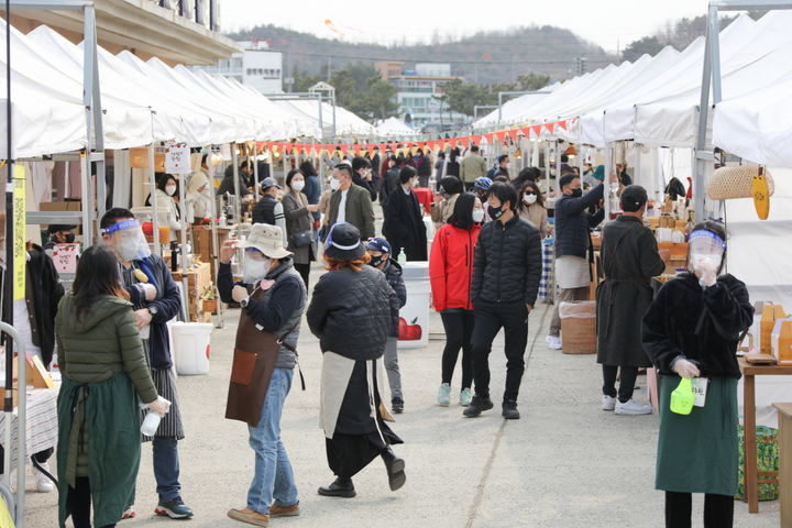 지난해 비치마켓@양양 모습. 양양군 제공 *재판매 및 DB 금지