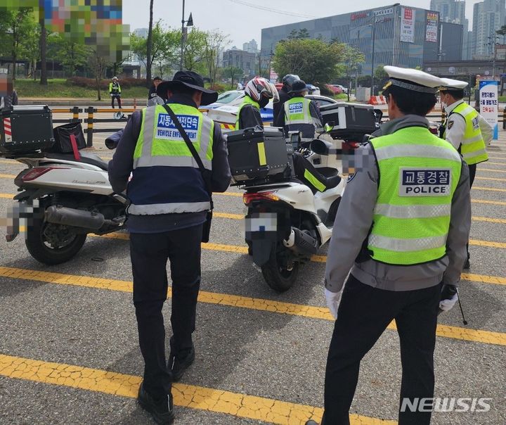 대구경찰, 이륜차·PM 등 교통법규위반 집중 단속 추진