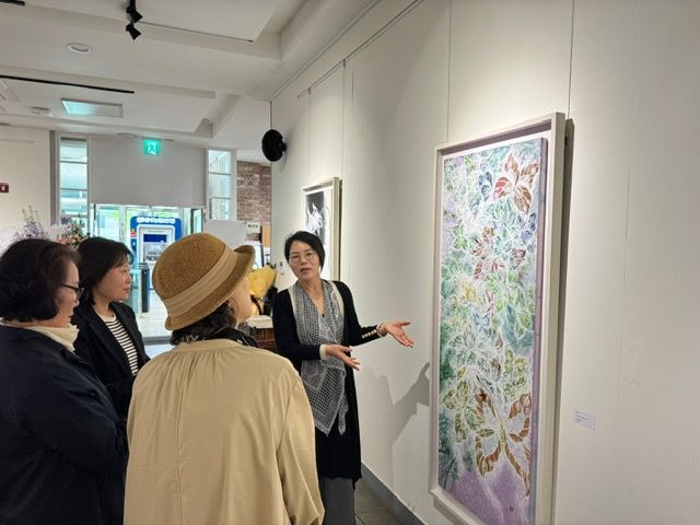 장명옥, 버터플라이…경남교육청 '조화로운 균형: 공존'