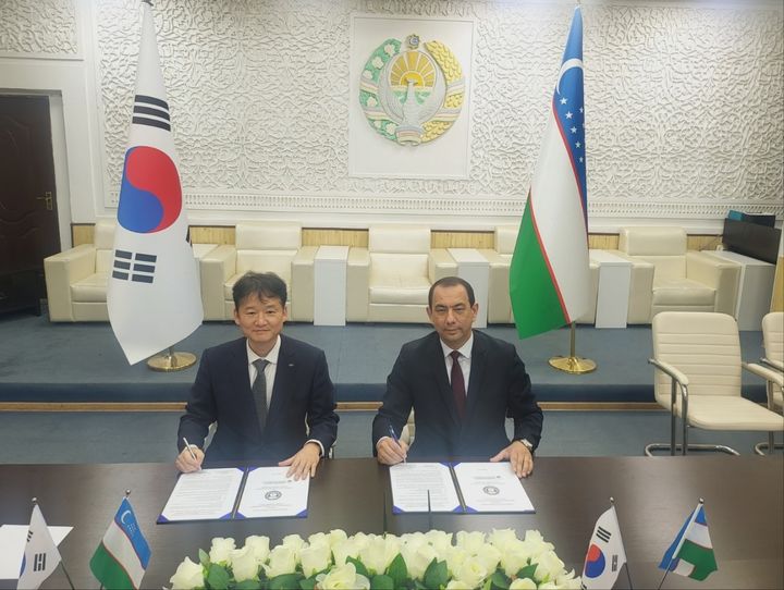 충북보과대- 우즈베키스탄 타슈켄트 농업대 업무협약. *재판매 및 DB 금지