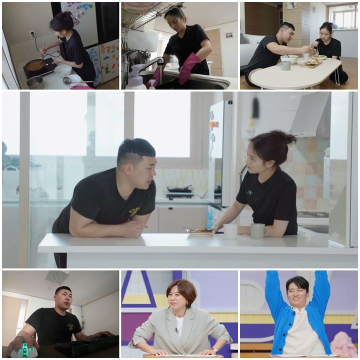 [서울=뉴시스] 17일 오후 10시20분 방송되는 MBN 예능물 '어른들은 모르는 고딩엄빠4'(이하 '고딩엄빠4')에서는 청소년 부모 안소현·김지홍 부부가 동반 출연해 부부 갈등을 털어놓는 모습이 펼쳐진다. (사진=MBN '고딩엄빠4' 제공) 2024.04.17. photo@newsis.com *재판매 및 DB 금지