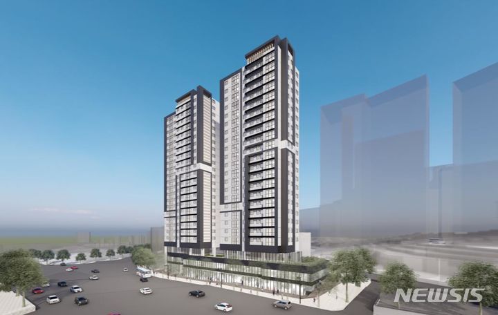 [서울=뉴시스]서울시는 지난 17일 제5차 도시계획위원회를 열고 서대문구 북아현동 876번지 일대 '마포로4 도시정비형 재개발구역 제1지구 정비구역 및 정비계획 결정(변경)안'을 수정 가결했다고 18일 밝혔다. (사진=서울시 제공). 2024.04.18. photo@newsis.com 