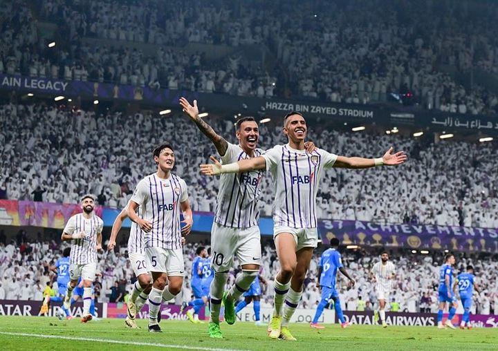 [서울=뉴시스] 아랍에미리트 프로축구 알아인의 박용우. (사진=알아인 SNS 캡처) *재판매 및 DB 금지