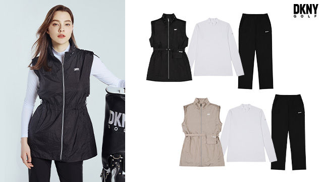 [서울=뉴시스] DKNY 우븐베스트 셋업 3종. (사진=홈앤쇼핑 제공) 2024.04.20. photo@newsis.com *재판매 및 DB 금지