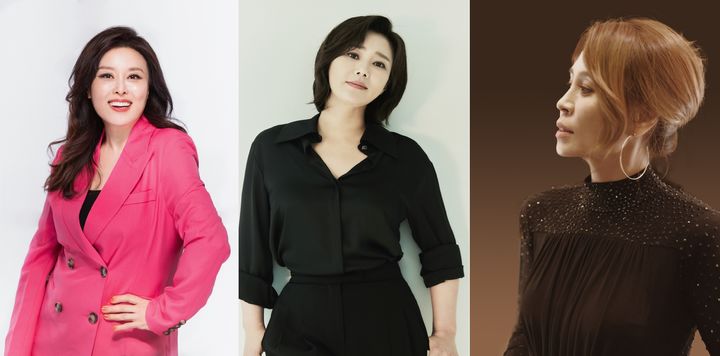 [울산=뉴시스] 왼쪽부터 홍지민, 신영숙, 최정원&nbsp; *재판매 및 DB 금지