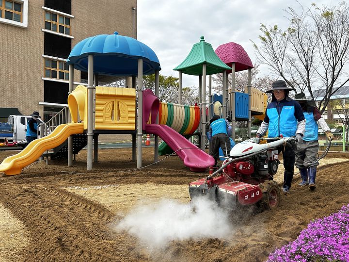 울산 유치원·초등학교 어린이놀이시설 131곳 소독