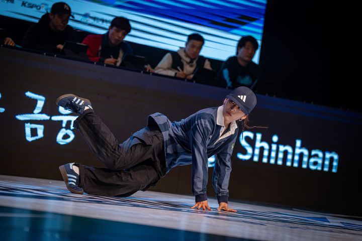 [서울=뉴시스] 비걸 전지예. (사진= 대한민국댄스스포츠연맹 제공)&nbsp; *재판매 및 DB 금지