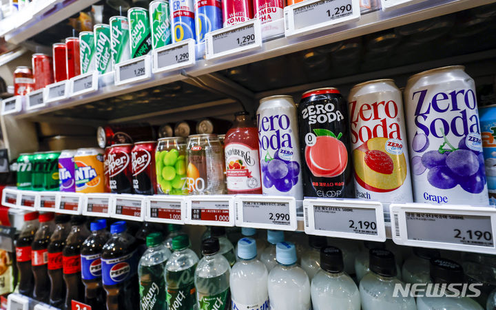 "제로슈거 음료 안심하고 드세요"…감미료 섭취량 '안전'