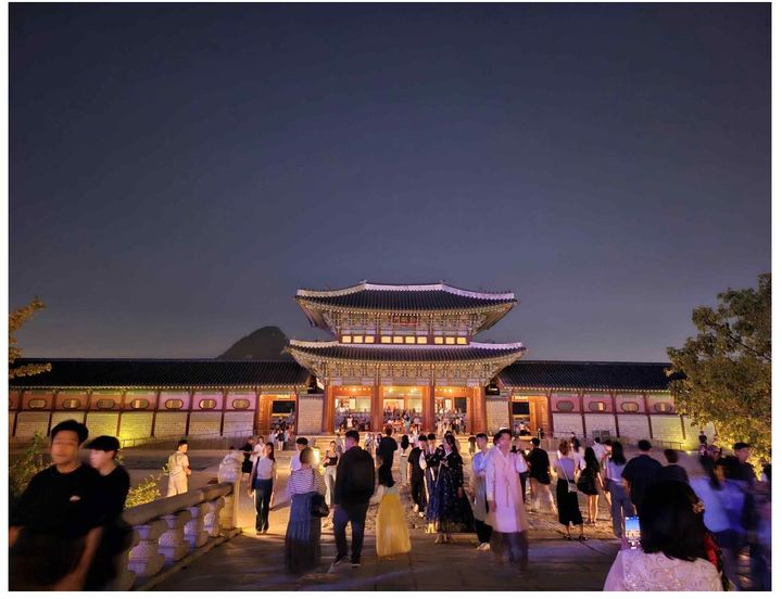 [서울=뉴시스] 2023년 가을 경복궁 야간관람 (사진=문화재청) 202404.22. photo@newsis.com *재판매 및 DB 금지