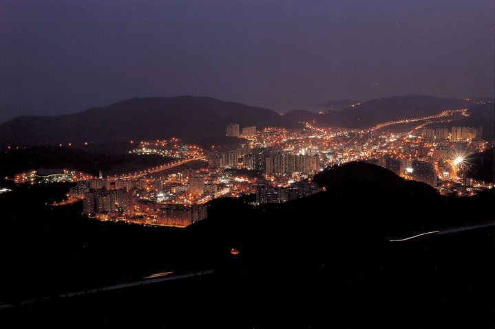 [부산=뉴시스] 일광산에서 바라본 기장군 전경 (사진=기장군 제공) 2024.04.22. photo@newsis.com *재판매 및 DB 금지