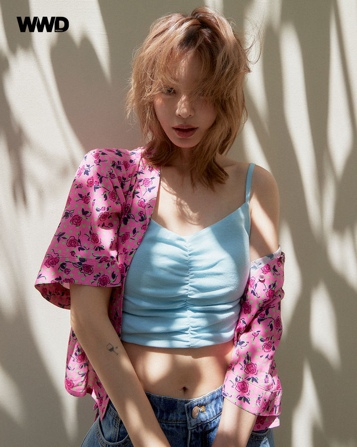 [서울=뉴시스] 한예슬. (사진=WWD코리아 제공) 2024.04.22. photo@newsis.com *재판매 및 DB 금지