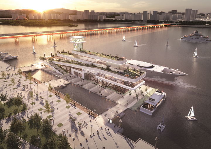 [서울=뉴시스]서울항 조감도. 2024.04.24. (사진=서울시 제공) *재판매 및 DB 금지