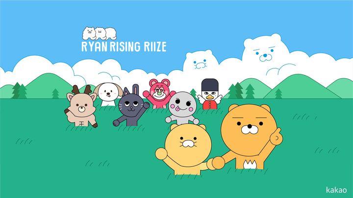 카카오는 카카오프렌즈의 라이언&춘식(라춘듀오)이 그룹 라이즈(RIIZE)와 새로운 아티스트 컬래버레이션을 진행한다고 24일 밝혔다.(사진=카카오) *재판매 및 DB 금지