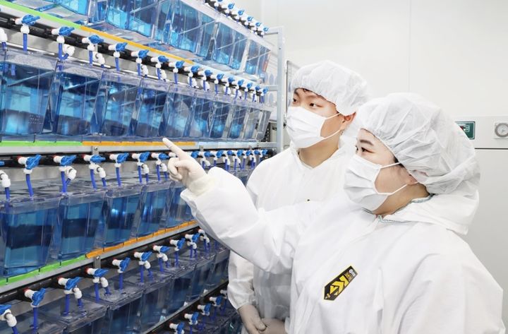 [서울=뉴시스] JW사옥에 위치한 JW중외제약의 제브라피쉬룸 모습 (사진=JW중외제약 홈페이지) 2024.04.24. photo@newsis.com *재판매 및 DB 금지