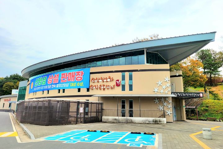 [함양=뉴시스] 함양군청 산양삼 판매장 *재판매 및 DB 금지 *재판매 및 DB 금지