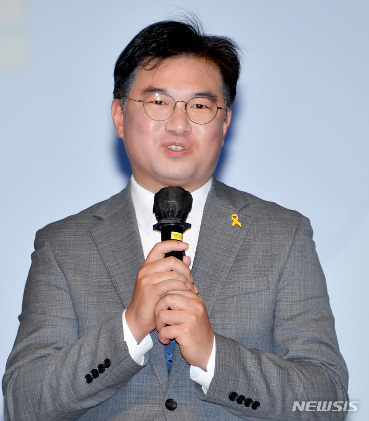 [광주=뉴시스] 류형근 기자 = 정준호 더불어민주당 의원의 모습. 2025.09.08. hgryu77@newsis.com