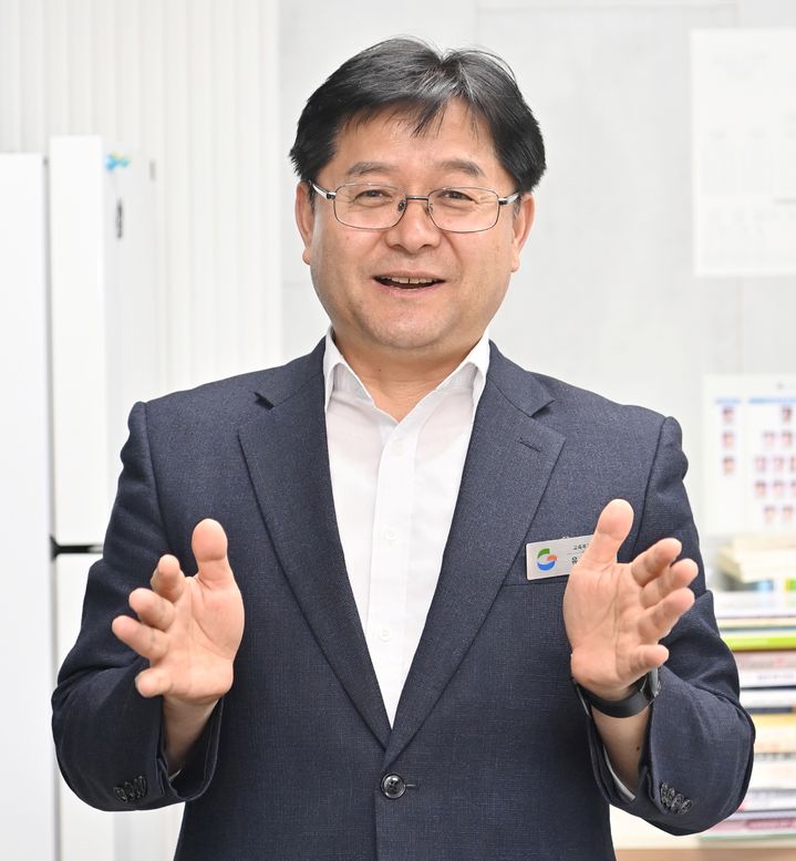 [안동=뉴시스] 유진선 경북교육청 교육복지과장. 2024.04.27 spring@newsis.com. *재판매 및 DB 금지