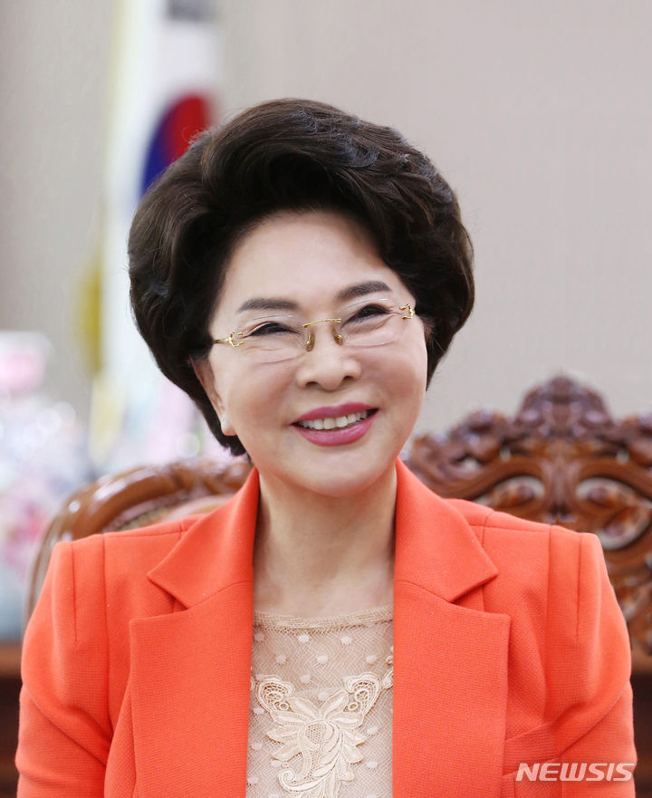 [성남=뉴시스] 이길여 가천대 총장 (사진=가천대 제공) 2024.04. 26.photo@newsis.com *재판매 및 DB 금지