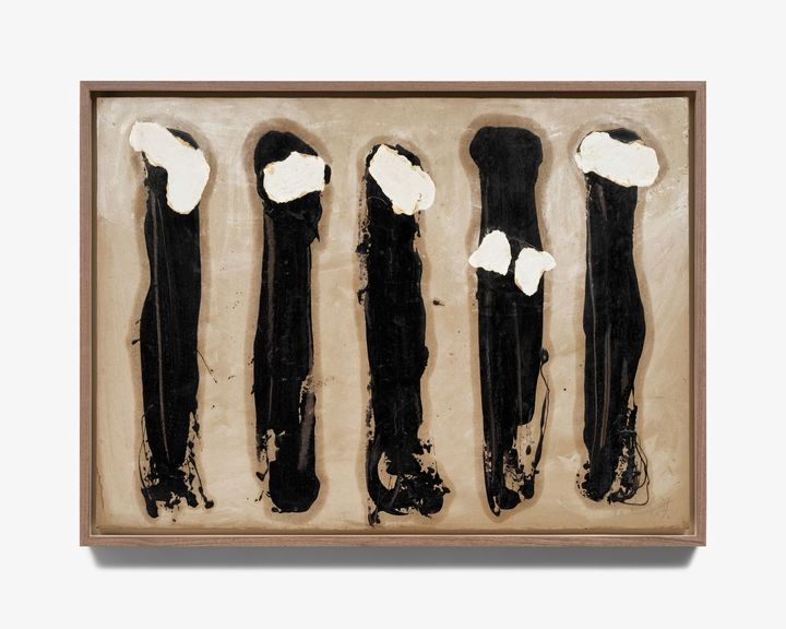 이승택, 무제, 1988, 종이에 콜타르, 페인트, 79 x 108 x 3 cm. Courtesy of the artist and Gallery Hyundai. 갤러리현대 제공 *재판매 및 DB 금지