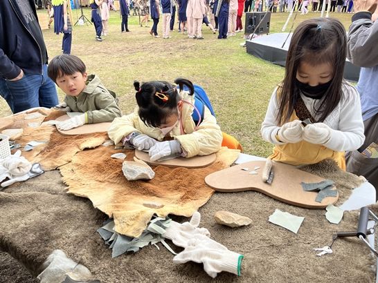 전곡선사박물관 어린이프로그램(사진=경기문화재단 제공) *재판매 및 DB 금지