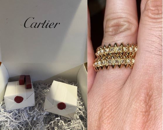 멕시코에서 한 남성이 명품 브랜드 카르티에 귀걸이를 정가의 1천분의 1 가격에 구입해 소동이 빚어졌다(사진= X 갈무리) *재판매 및 DB 금지