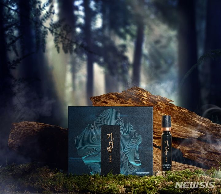 [서울=뉴시스] 정관장 기다림 침향 론칭. (사진=KGC인삼공사 제공)