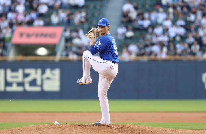 [서울=뉴시스] 삼성 라이온즈 투수 이호성(사진=삼성 라이온즈 제공) *재판매 및 DB 금지