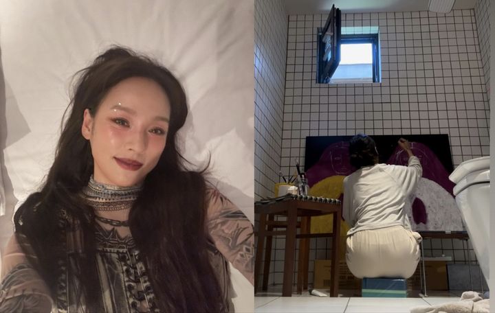 [서울=뉴시스] 가수 이효리(왼쪽)가 근황을 공개했다. (사진=이효리 인스타그램 캡처) 2024.05.02. photo@newsis.com *재판매 및 DB 금지