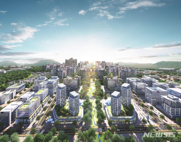 [김포=뉴시스] 정일형 기자 = 김포환경재생혁신복합단지 조감도. (사진은 김포시 제공)