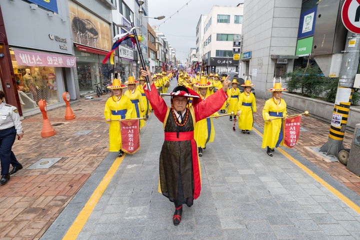  2023 서동축제, 무왕행차 서동취타대 (사진=익산시 제공) *재판매 및 DB 금지