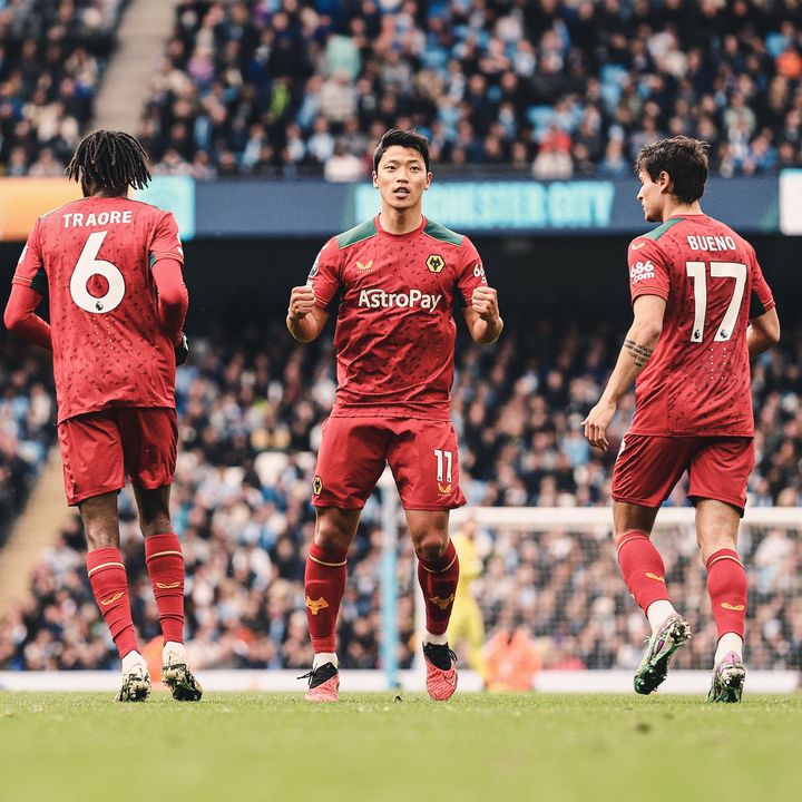 [서울=뉴시스] 잉글랜드 프로축구 프리미어리그(EPL) 울버햄튼의 황희찬. (사진=울버햄튼 SNS 캡처) *재판매 및 DB 금지