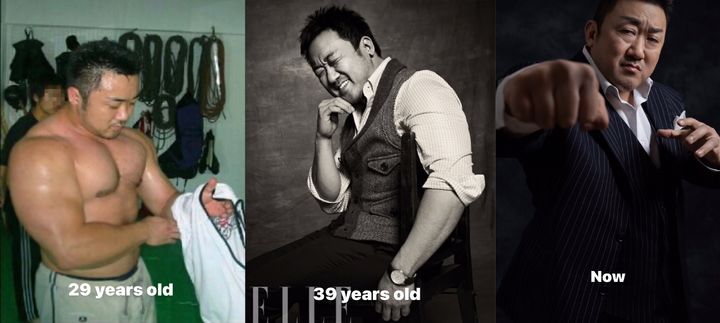 [서울=뉴시스] 배우 마동석이 자신의 과거 사진을 공개했다. (사진=마동석 인스타그램 캡처) 2024.05.06. photo@newsis.com *재판매 및 DB 금지