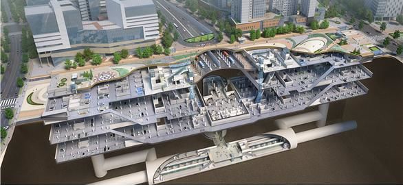 [서울=뉴시스] 운정역 GTX 단면도. (자료=한국토지주택공사 제공) 2024.05.07. photo@newsis.com *재판매 및 DB 금지