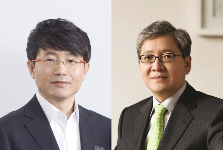 [서울=뉴시스] 재단법인 상허문화재단은 제23회 상허(常虛)대상 수상자로 학술·교육 부문에 싸토리우스 코리아 김덕상 대표이사(왼쪽), 의료 부문에 인당의료재단 부민의료원 정진엽 원장을 선정했다. (사진=건국대 제공) *재판매 및 DB 금지