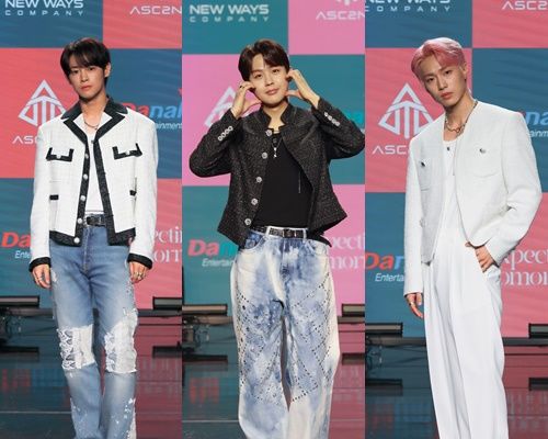 [서울=뉴시스] 그룹 어센트 가람, 인준, 제이. (사진=뉴웨이즈 컴퍼니 제공) 2024.05.07. photo@newsis.com *재판매 및 DB 금지