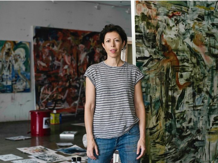 Portrait of Cecily Brown. Photography by Mark Hartman *재판매 및 DB 금지