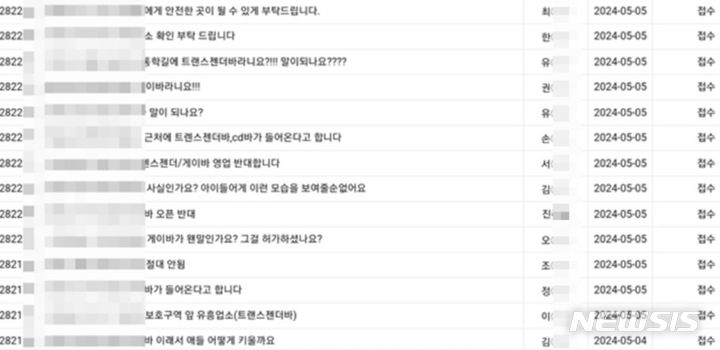 영등포구청 게시판. 2024.05.07