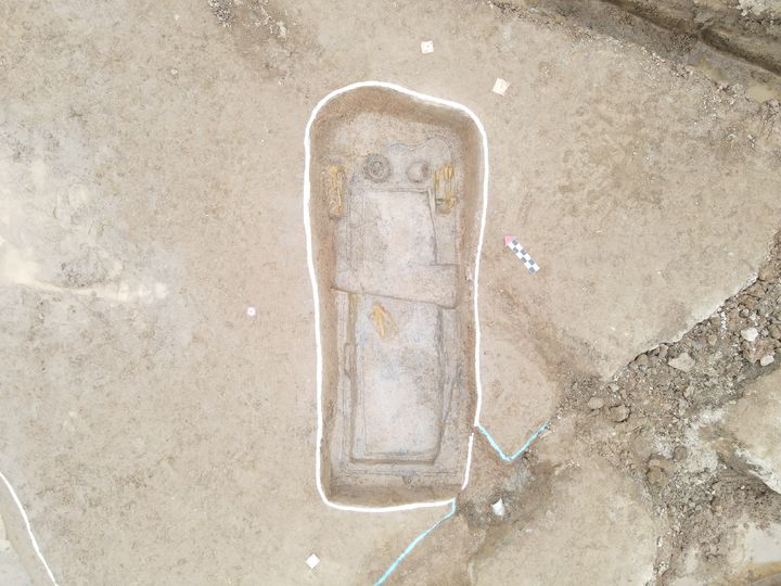 [서울=뉴시스] 경주 사라리 유적 덧널무덤 조사 후 전경 (사진=한국문화재재단 제공) 2024.05.08. photo@newsis.com *재판매 및 DB 금지