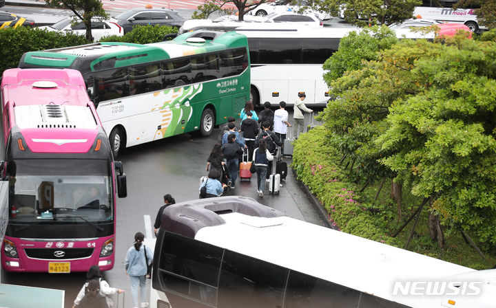 수학여행 떠나는 학생들 (뉴시스db)