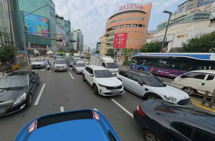 [서울=뉴시스]수출의 다리 인근 정체 사진. 2024.05.10. (사진=서울시 제공)&nbsp; *재판매 및 DB 금지