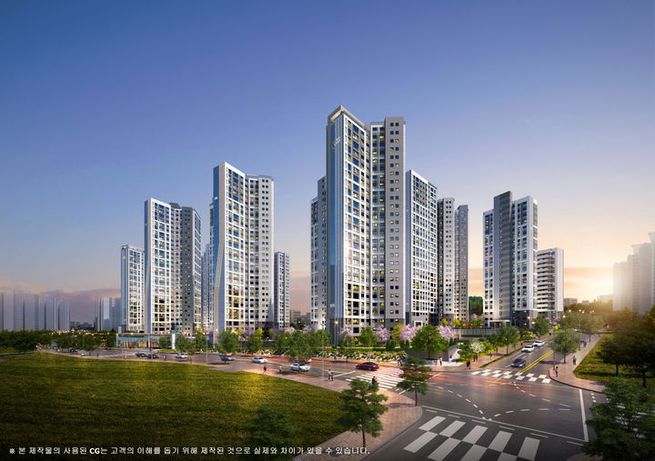 [서울=뉴시스] 우미건설이 김포 북변3구역에서 ‘김포 북변 우미린 파크리브’ 견본주택을 열고 분양에 나선다고 10일 밝혔다. 사진은 투시도. (사진=우미건설 제공) 2024.05.10 photo@newsis.com *재판매 및 DB금지 *재판매 및 DB 금지