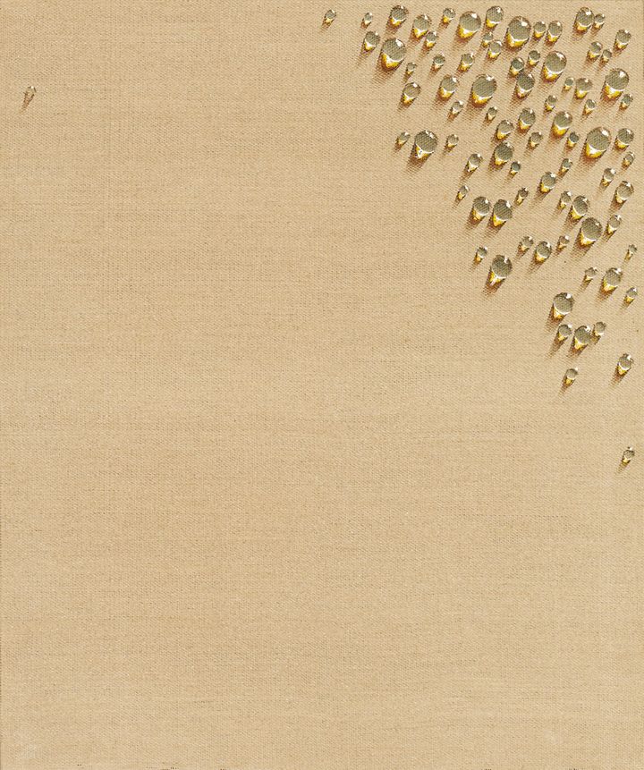 추정가 1억6000만~2억2000만원에 출품된 김창열, 물방울 PA81006 oil on hemp cloth, 55×45.5cm ,1980. *재판매 및 DB 금지