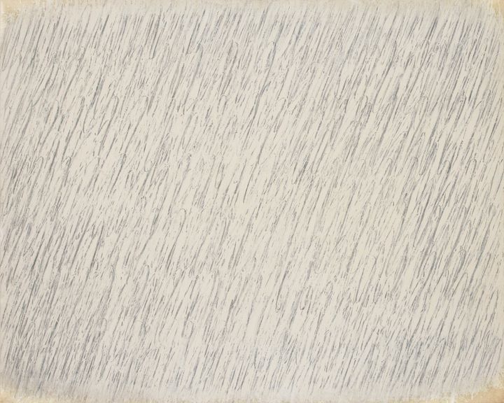 박서보, 묘법 No. 10-78, oil and pencil on hemp cloth 130.3×162.2cm (100) ,1978, 11~20억원 *재판매 및 DB 금지