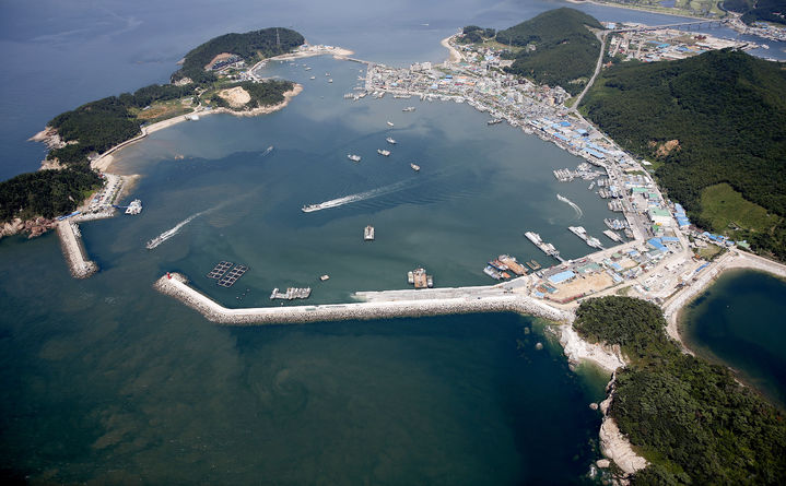 [태안=뉴시스] 충남 태안 신진도항(안흥외항) 전경. (사진=태안군청 제공) 2024.05.10. *재판매 및 DB 금지