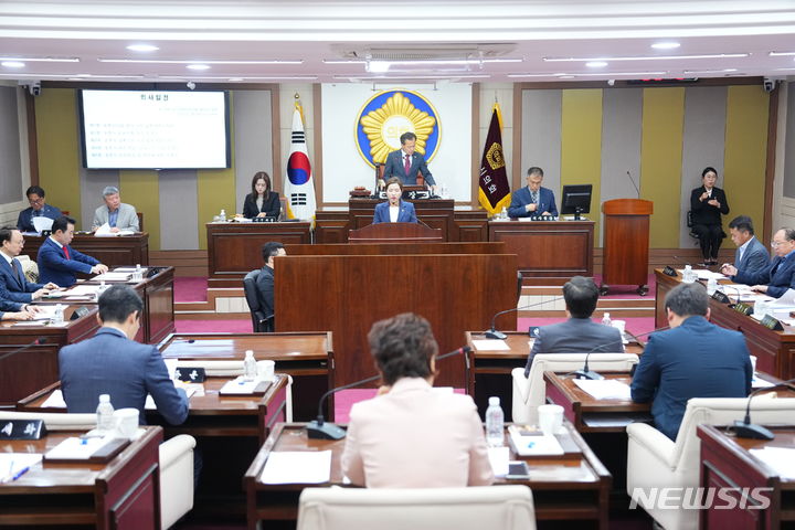 [포천=뉴시스] 제178회 임시회 폐회. (사진=포천시의회 제공) 2024.05.10 photo@newsis.com