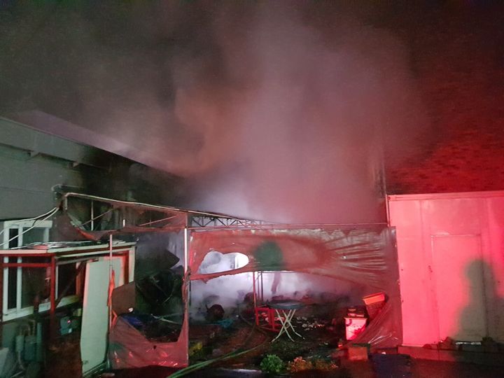 화재 현장(사진=경기도소방재난본부 제공) *재판매 및 DB 금지